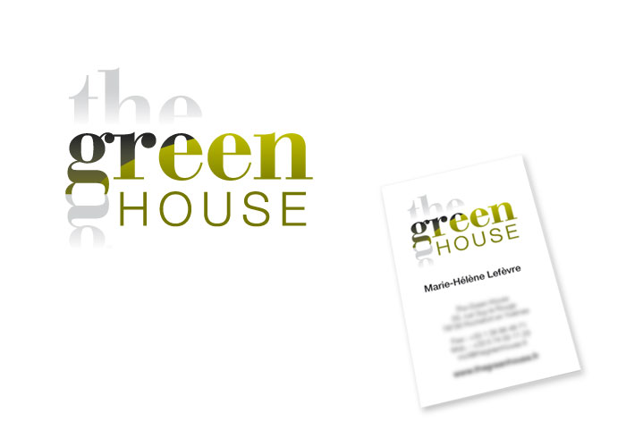Logotype The green house